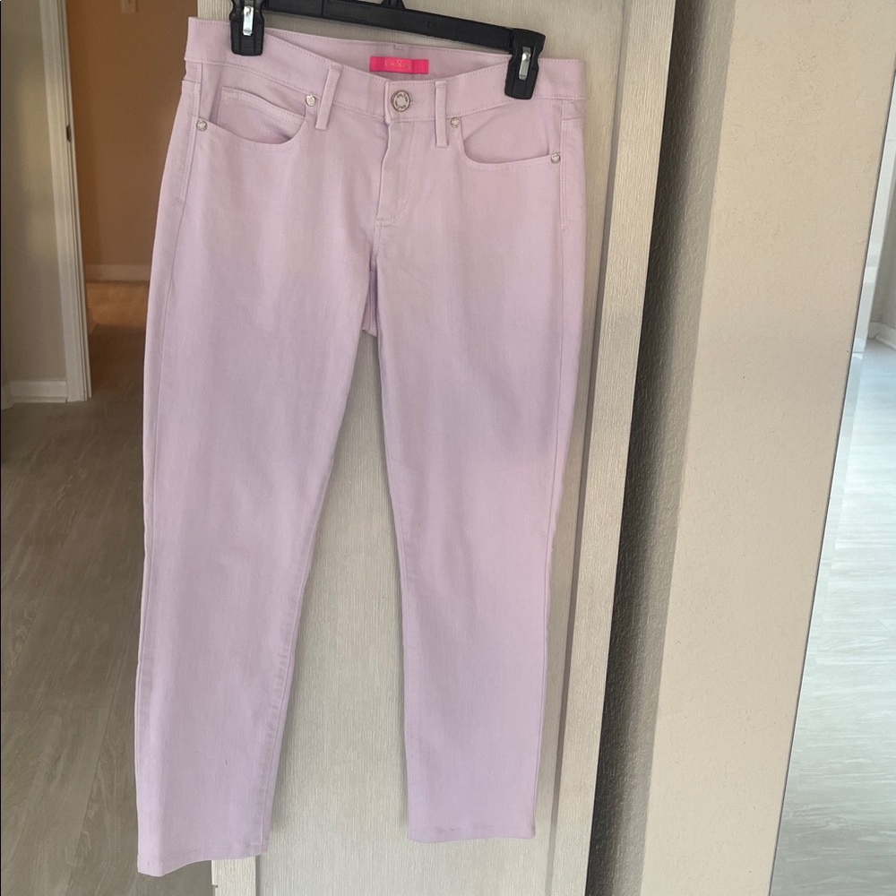 Lilly Pulitzer Lilac jeans - like new
